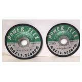 2 - 2 - Metal Grinding Wheels - 4.5' x .25' x 7/8