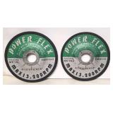 2 - 2 - Metal Grinding Wheels - 4.5' x .25' x 7/8