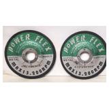 2 - Metal Grinding Wheels - 4.5' x 1/4' x 7/8'