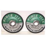 2 - Metal Grinding Wheels - 4.5' x 1/4' x 7/8'