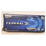 Federal Power Shok 223 Rem Ammo