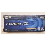 Federal Power Shok 223 Rem Ammo