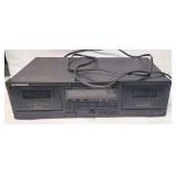 Pioneer Stereo Double Casstte Deck CT-W302R