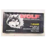 Wolf 7.62 x 54R Ammo