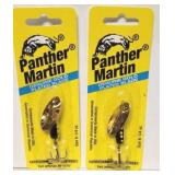 2 - Panther Martin Genuine Gold Plated Blade Lure