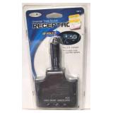 Universal Triple Socket Receptale