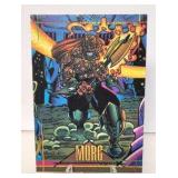 #17 Morg - Super Villains Marvel Trading Card