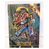 #32 Shatterstar - Super Villains Trading Card