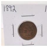 1892 Indian Head Penny