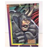 #61 Rhino - Super Villains Trading Card