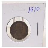 1910 Lincoln Wheat Penny