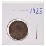 1925 Lincoln Wheat Penny