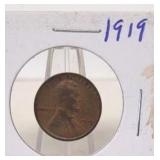 1919 Lincoln Wheat Penny