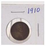 1910 Lincoln Wheat Penny