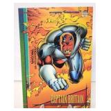 #40 Captain Britain - Super Heroers Trading Card