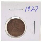 1927 Lincoln Wheat Penny