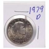 1979 D Susan B. Anthony Dollar Coin