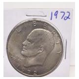 1972 Eisenhower Dollar Coin