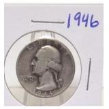 1946 Washington Silver Quarter