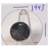 1943 Lincoln Steel Wheat Penny