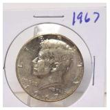 1967 Kennedy Silver Half Dollar