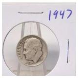 1947 Roosevelt Silver Dime