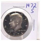 1972 S Kennedy Half Dollar