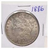 1886 Morgan Silver Dollar