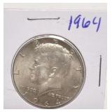 1964 Kennedy Silver Half Dollar