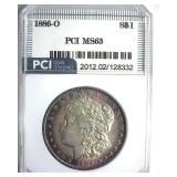 1886-O Morgan MS63 LISTS $4250