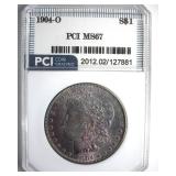1904-O Morgan MS67 LISTS $4500