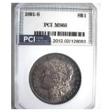 1891-S Morgan MS65 LISTS $1650
