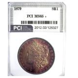 1879 Morgan MS65+ LISTS $775