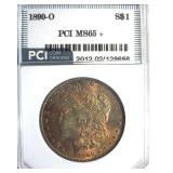 1890-O Morgan MS65+ LISTS $4000