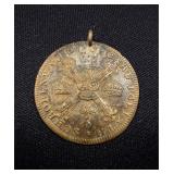 Rev of Austrian Netherlands 1/2 Kronentaler