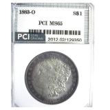 1883-O Morgan PCI MS65 Bold Rim