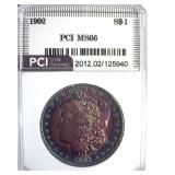 1902 Morgan MS66 LISTS $1000