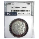 1890-CC Morgan MS65 DMPL LISTS $22500