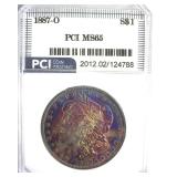 1887-O Morgan MS65 LISTS $2500