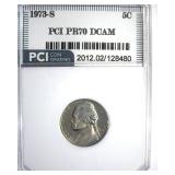 1973-S Nickel PR70 DCAM LISTS $4250