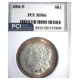1884-S Morgan MS64 LISTS $150000