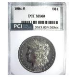 1894-S Morgan MS63 LISTS $2550