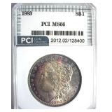 1883 Morgan MS66 LISTS $650