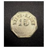 German Trade Token 15 Pfennings