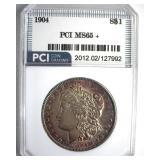 1904 Morgan MS65+ LISTS $3000
