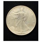 1943 Walking Liberty AU+