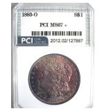 1883-O Morgan MS67+ LISTS $8500