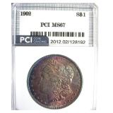 1902 Morgan MS67 LISTS $5250