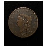 1817 Large Cent VF+