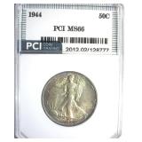 1944 Walking Liberty MS66 LISTS $240